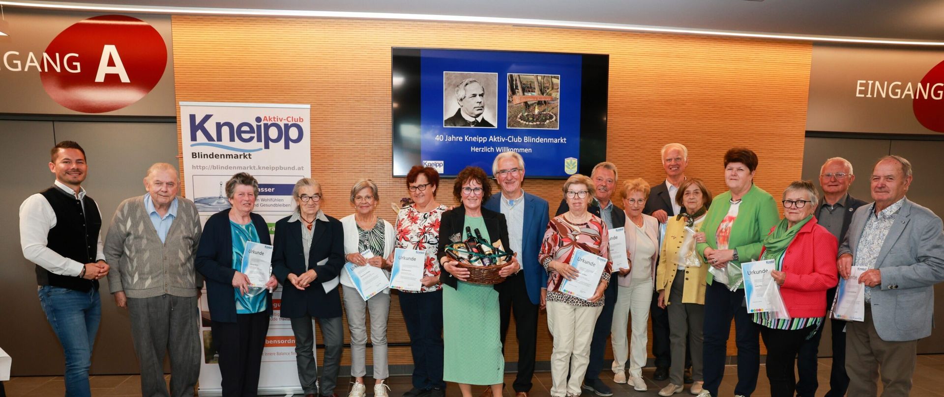 Humorige 40-Jahres-Jubiläumsfeier der Kneipper voller Lebensfreude