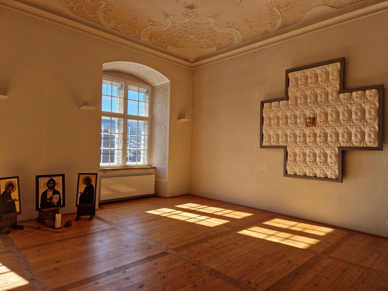 Der Meditationsraum im Kloster St. Lambrecht