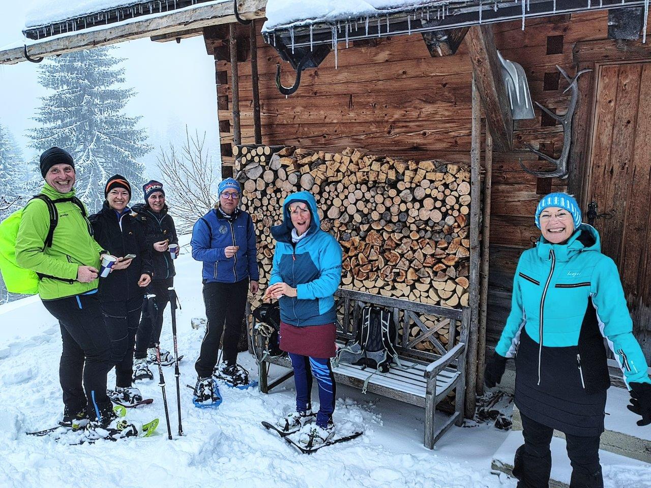 Märchenhafte Schneeschuhtour